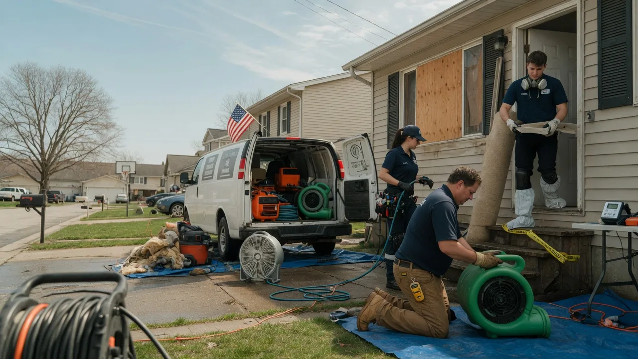 Water Damage Restoration in Duncan Falls, OH near me